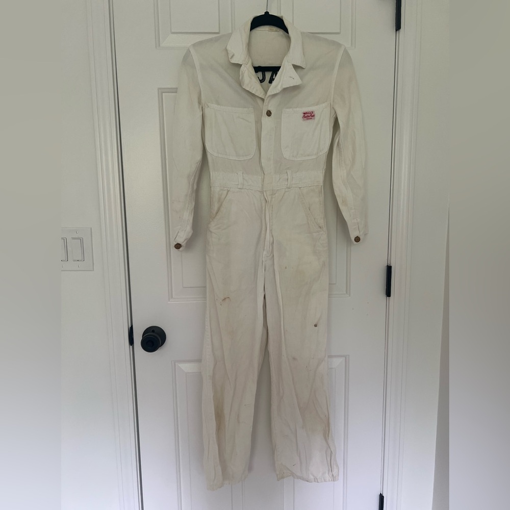 Insane 1950’s Vintage Apache Belles Mechanic Coverall Jumpsuit XS